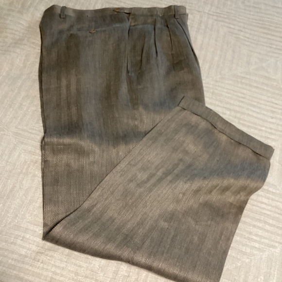 Vintage Italian made 100% linen suit - Picture 13 of 16